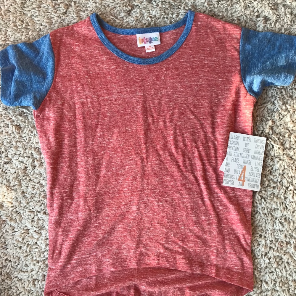 Nwt LuLaRoe Gracie tee